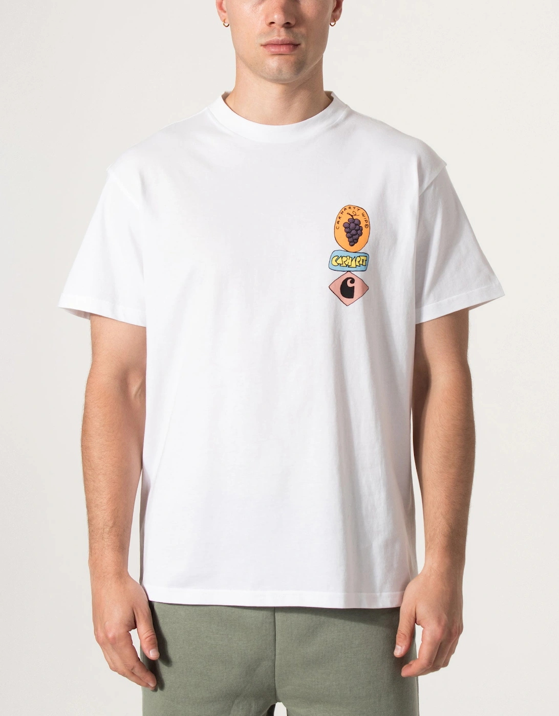 Loose Fit Stacked Grapes T-Shirt