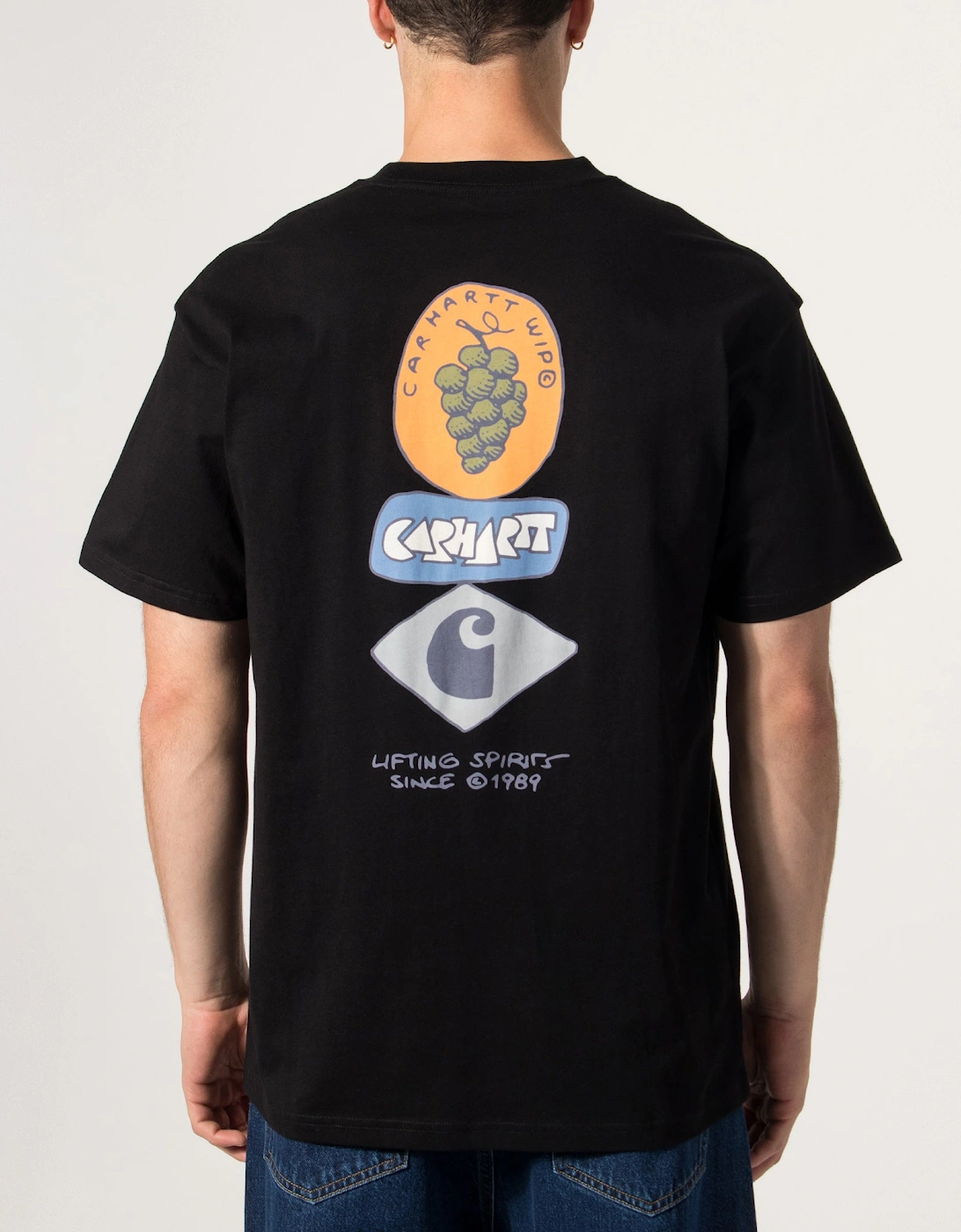 Loose Fit Stacked Grapes T-Shirt