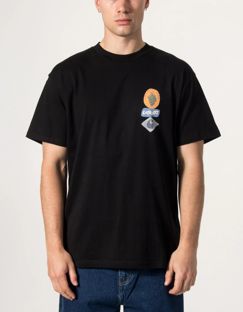 Loose Fit Stacked Grapes T-Shirt
