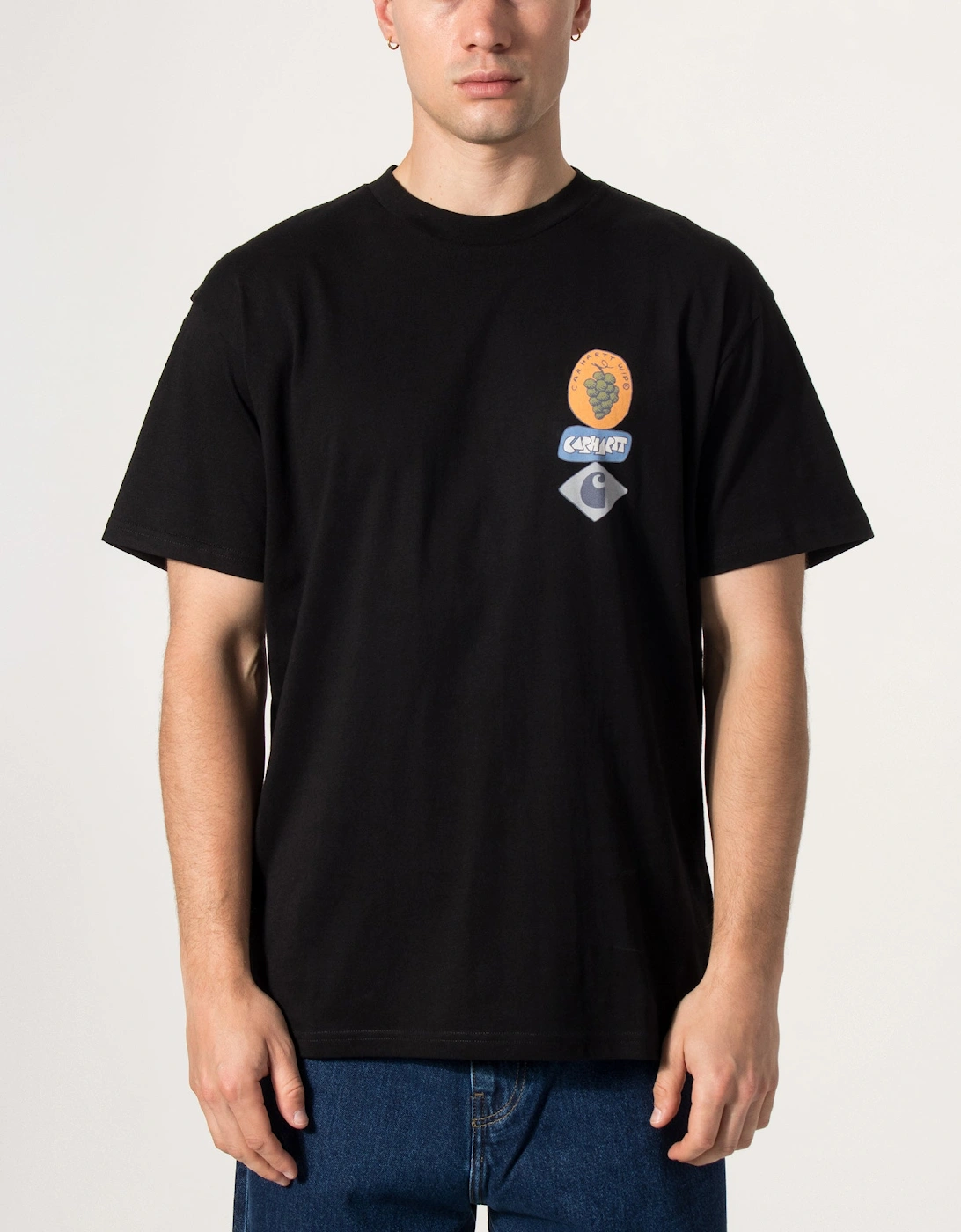 Loose Fit Stacked Grapes T-Shirt
