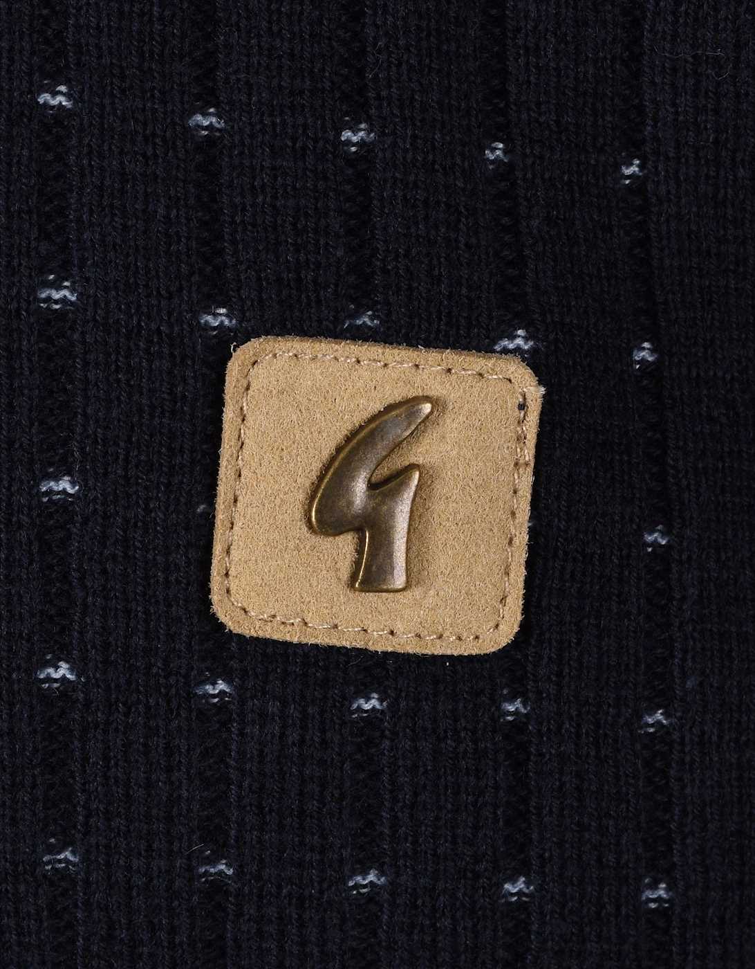 GABICCI VINTAGE OSBOURNE KNITTED POLO NAVY