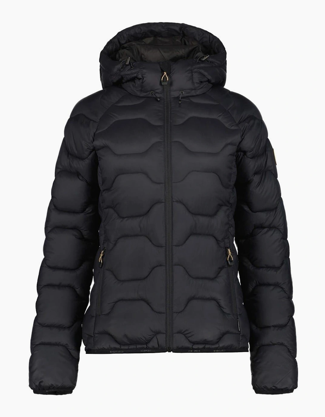 Solid Patterned Hooded Zipped Pocket Puffer Jacket, 4 of 3
