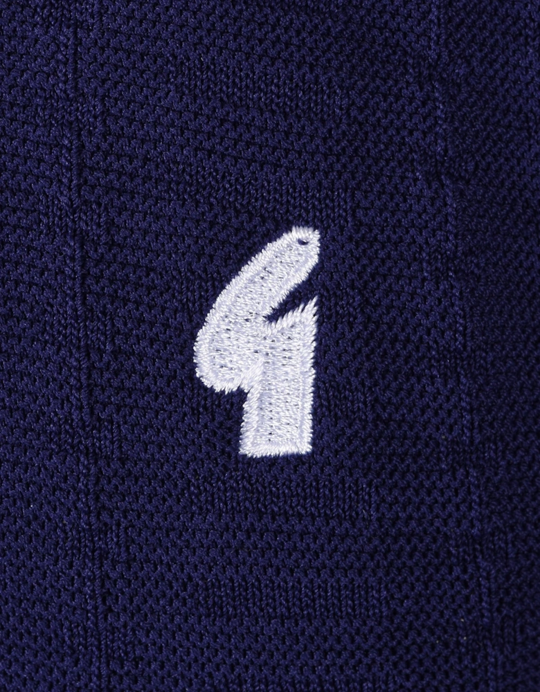 GABICCI VINTAGE RONNIE KNITTED POLO DELFT