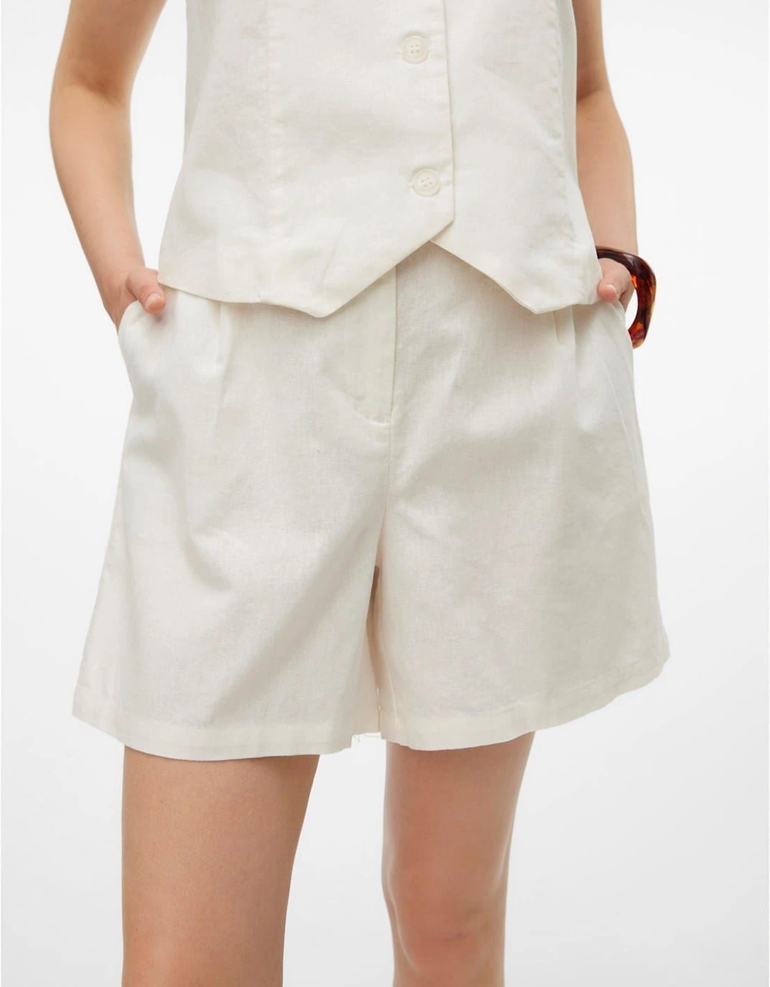 May Solid Bermuda Shorts