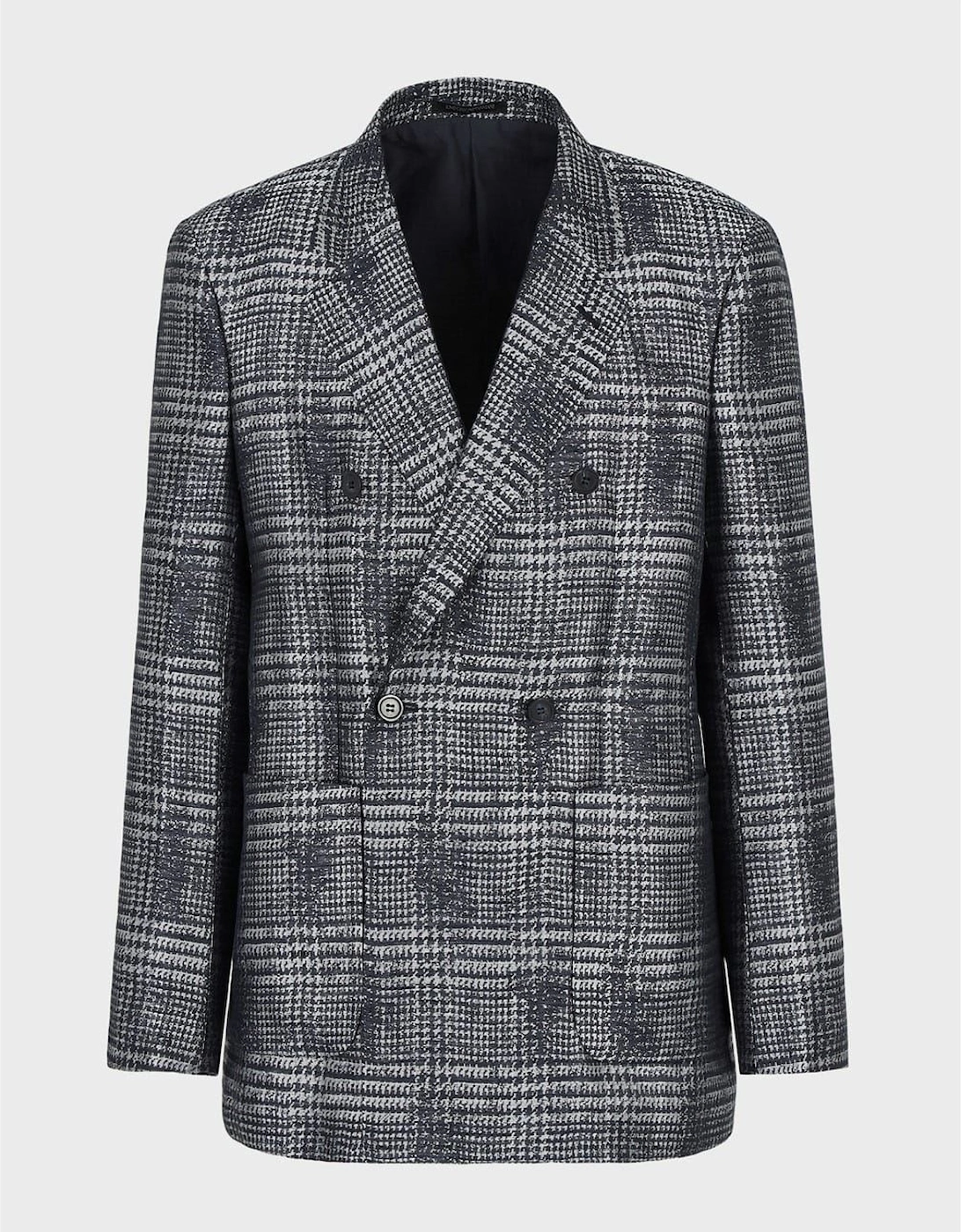 Notched Neck Regular Fit Blazer Jacket