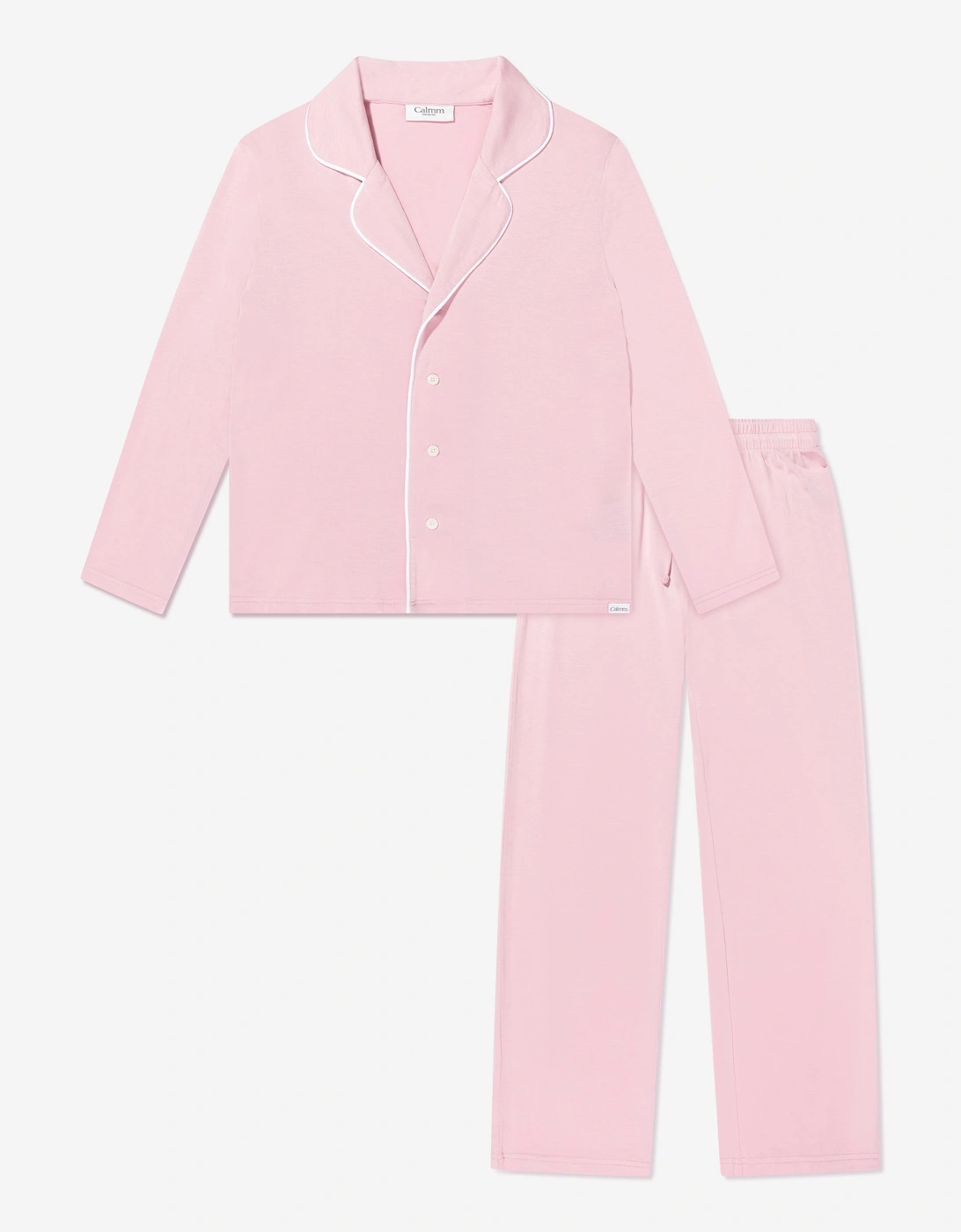 Calmm Kids Long Sleeve Nightwear in Pink