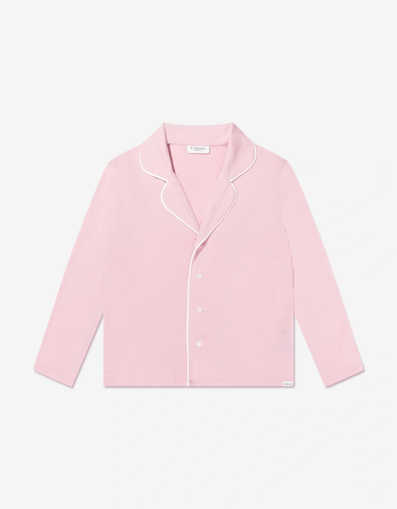 Calmm Kids Long Sleeve Nightwear in Pink
