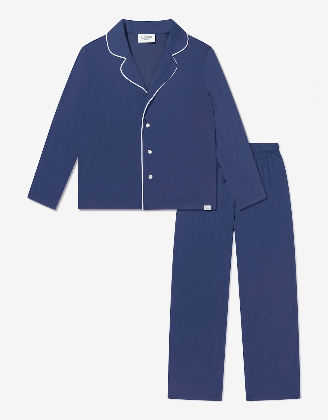 Calmm Kids Long Sleeve Nightwear in Navy