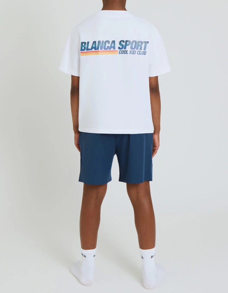 Blanca Sport Kids Cool Club Oversized T-Shirt in White