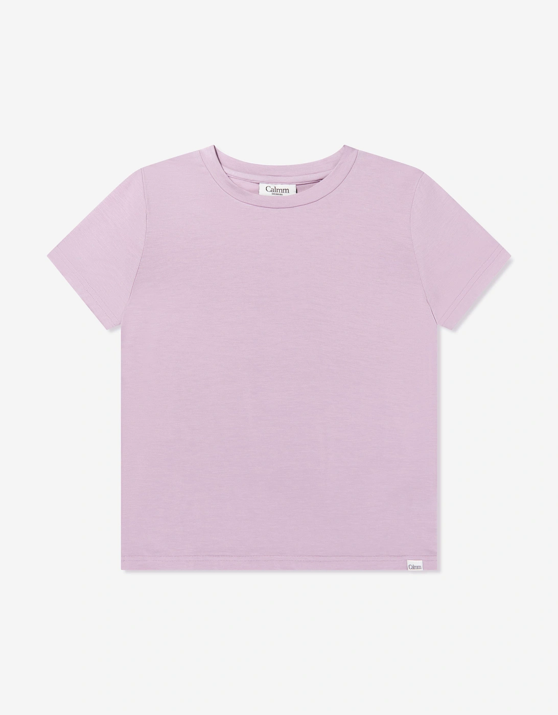 Calmm Kids Short Sleeve Loungewear in Lavender