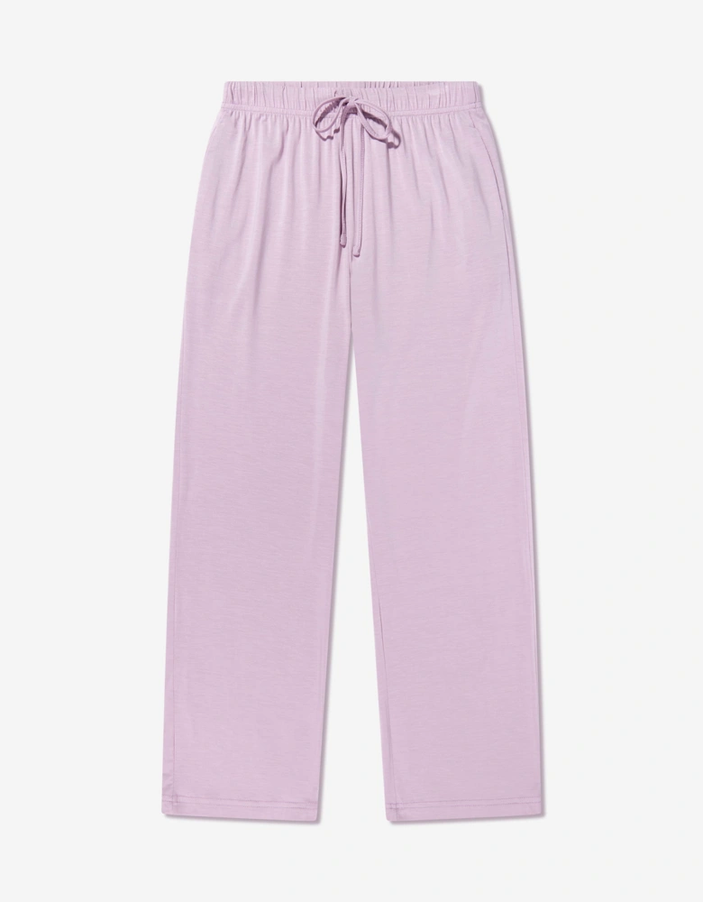 Calmm Kids Short Sleeve Loungewear in Lavender