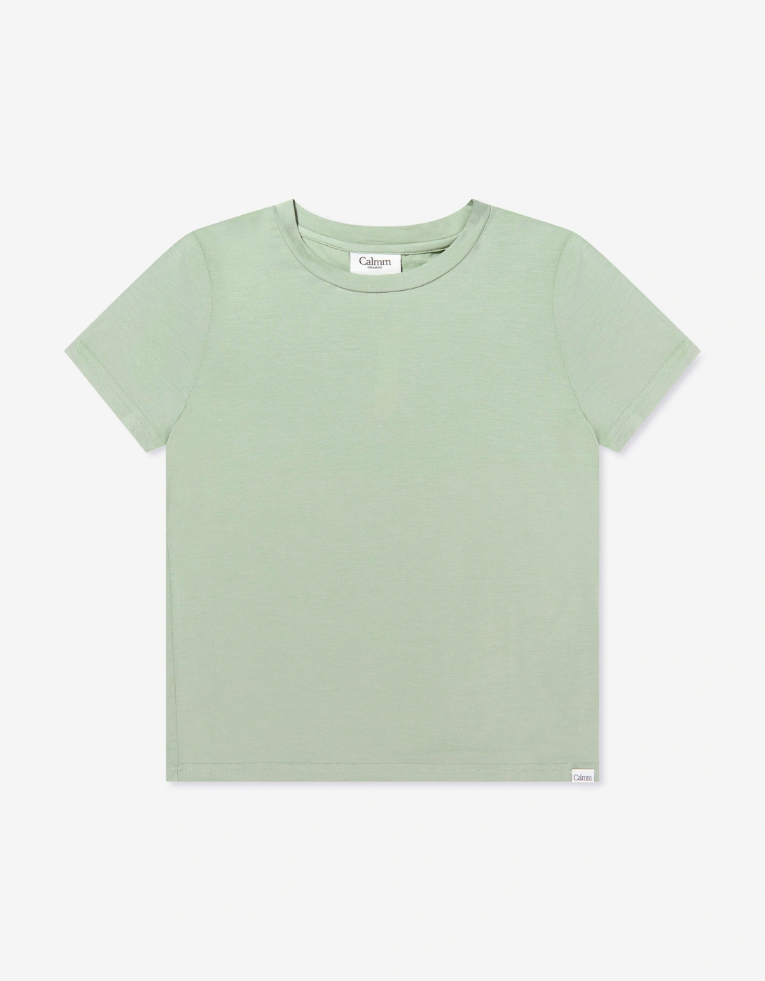 Calmm Kids Short Sleeve Loungewear in Green