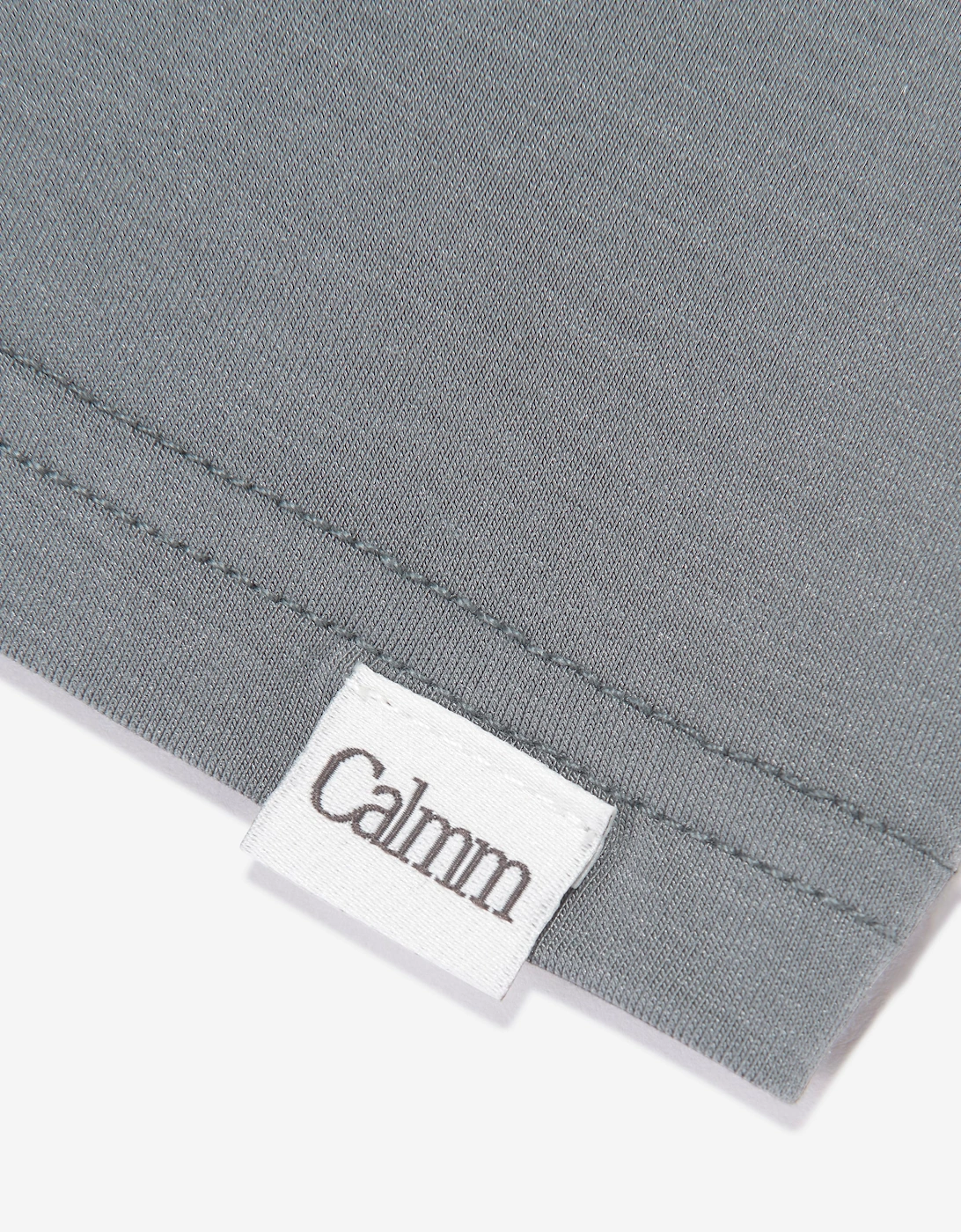 Calmm Kids Short Sleeve Loungewear in Grey