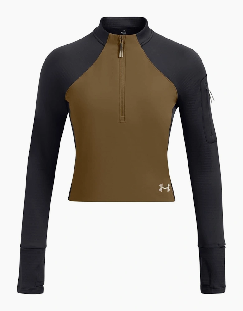 Trail Run Zip Neck Long Sleeve Tech Top