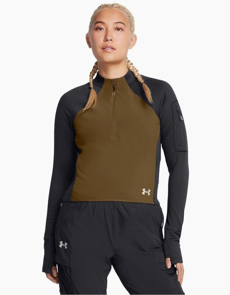 Trail Run Zip Neck Long Sleeve Tech Top