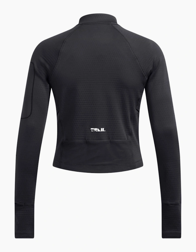 Trail Run Zip Neck Long Sleeve Tech Top