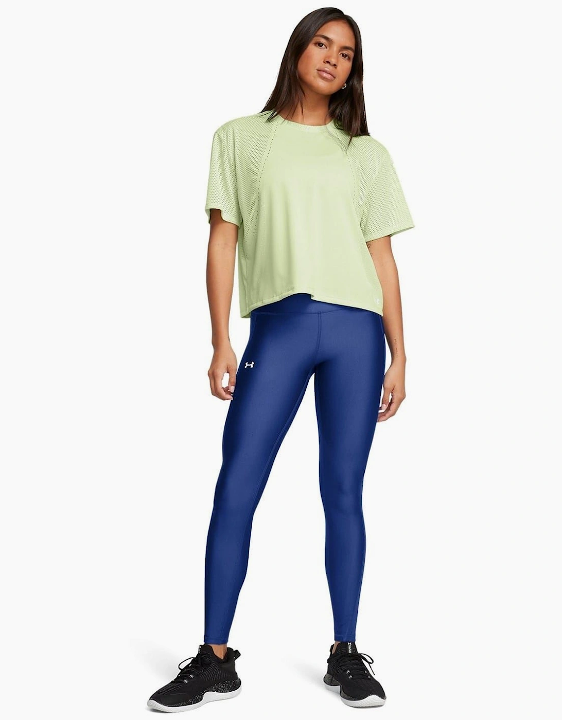 Vanish Solid Patterned Leggings