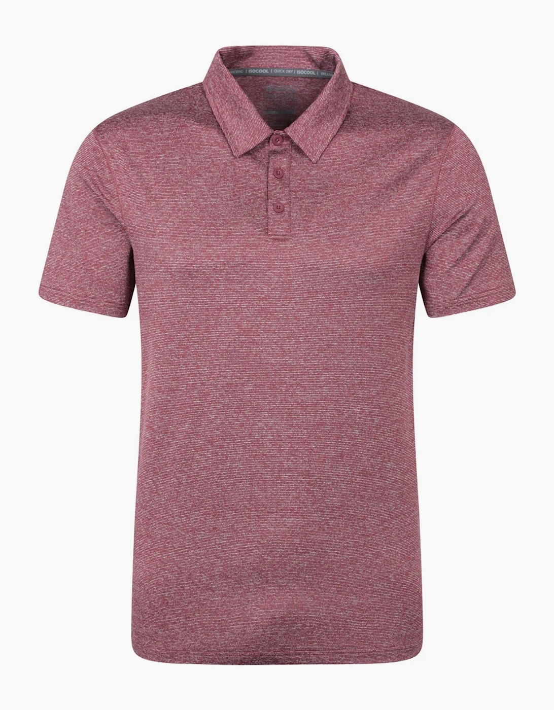Mountain Warehouse Mens Agra Stripe Polo Shirt, 5 of 4