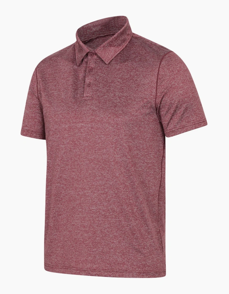 Mountain Warehouse Mens Agra Stripe Polo Shirt