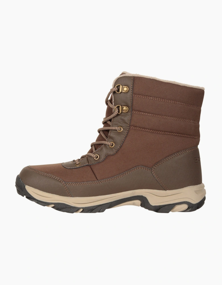Mountain Warehouse Mens Ohio Fleece Lined Snow Boots