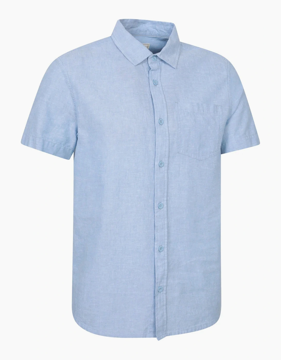 Mountain Warehouse Mens Lowe Linen Blend Shirt