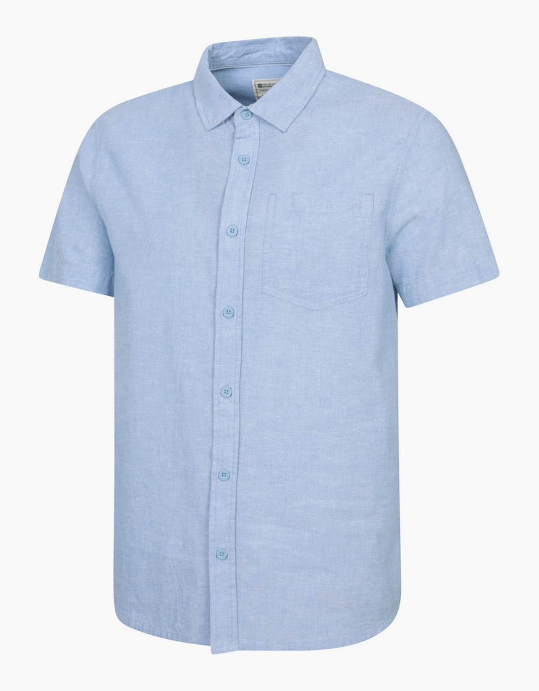 Mountain Warehouse Mens Lowe Linen Blend Shirt