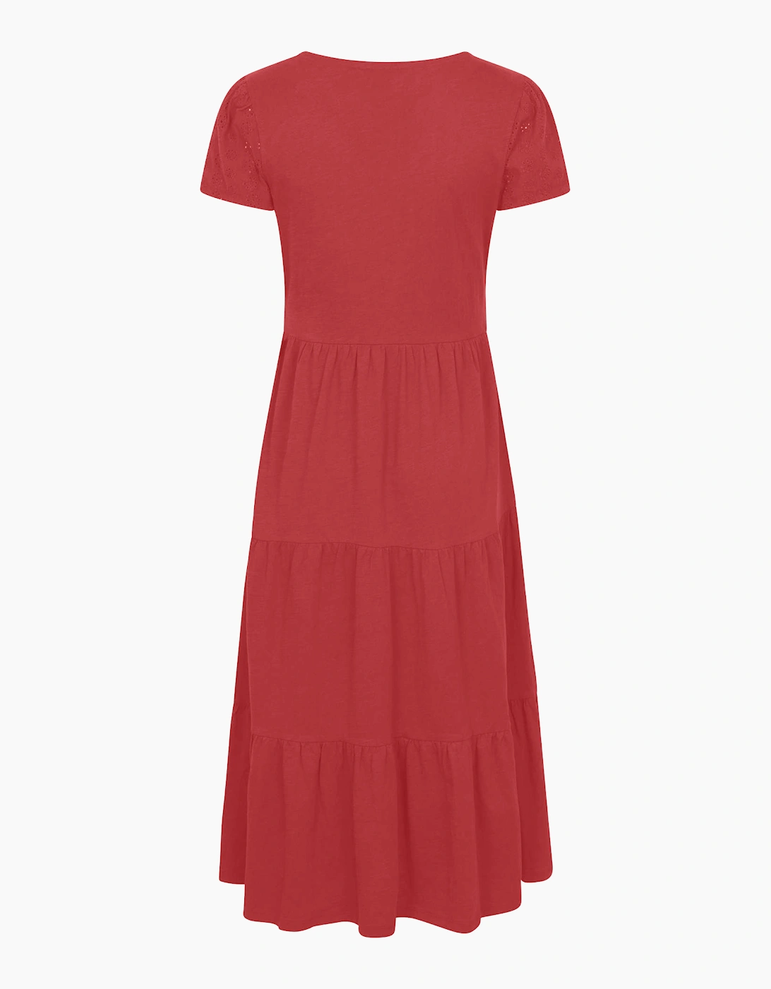 Mountain Warehouse Womens/Ladies Malaga Tiered Broderie Sleeve Dress
