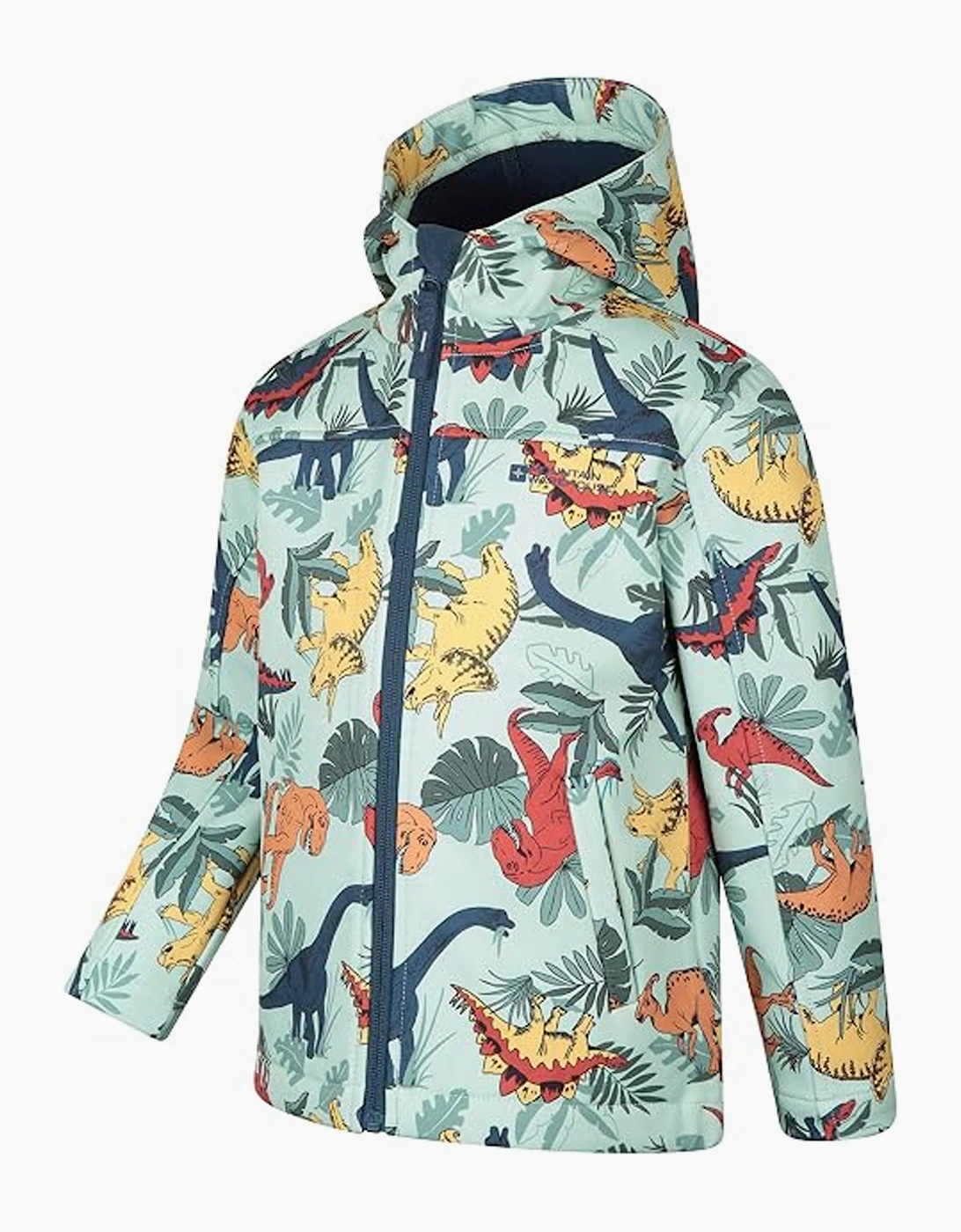 Mountain Warehouse Childrens/Kids Exodus Printed Softshell Water Resistant Jacket