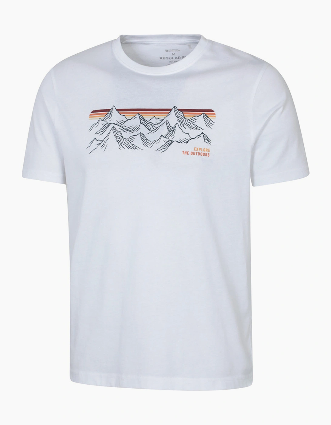 Mountain Warehouse Mens Mountain Stripes T-Shirt