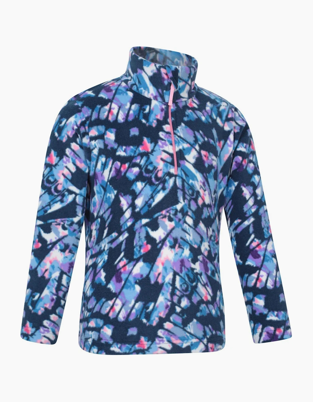Mountain Warehouse Childrens/Kids Endeavour Abstract Half Zip Fleece Top