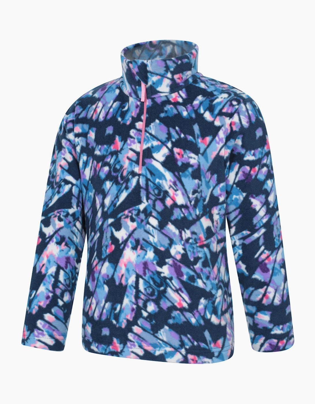 Mountain Warehouse Childrens/Kids Endeavour Abstract Half Zip Fleece Top