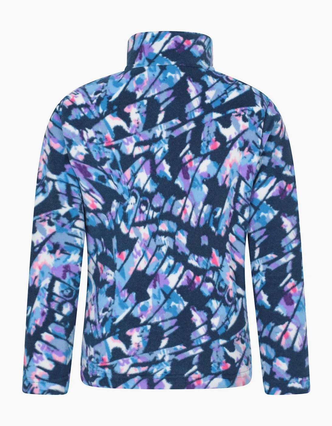 Mountain Warehouse Childrens/Kids Endeavour Abstract Half Zip Fleece Top