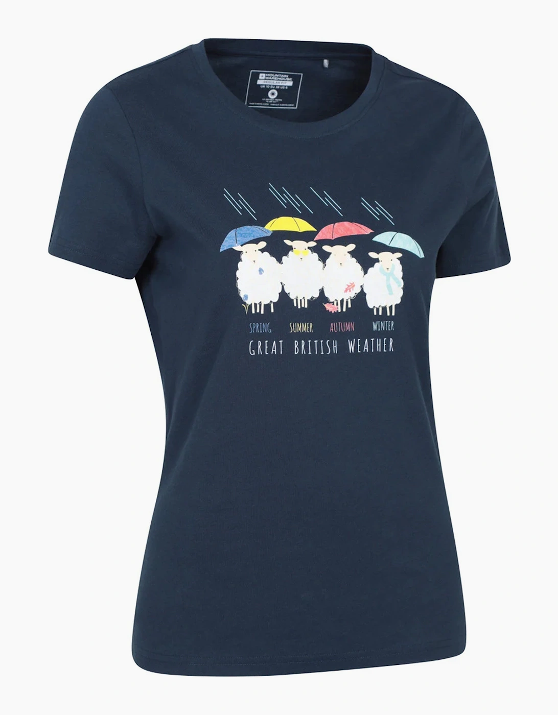 Mountain Warehouse Womens/Ladies Great British Weather T-Shirt
