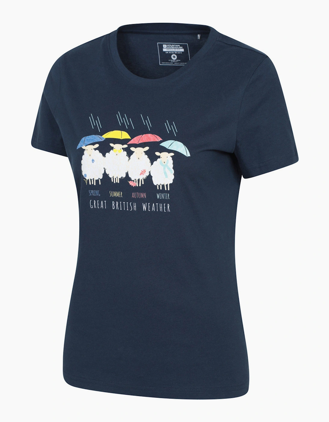 Mountain Warehouse Womens/Ladies Great British Weather T-Shirt
