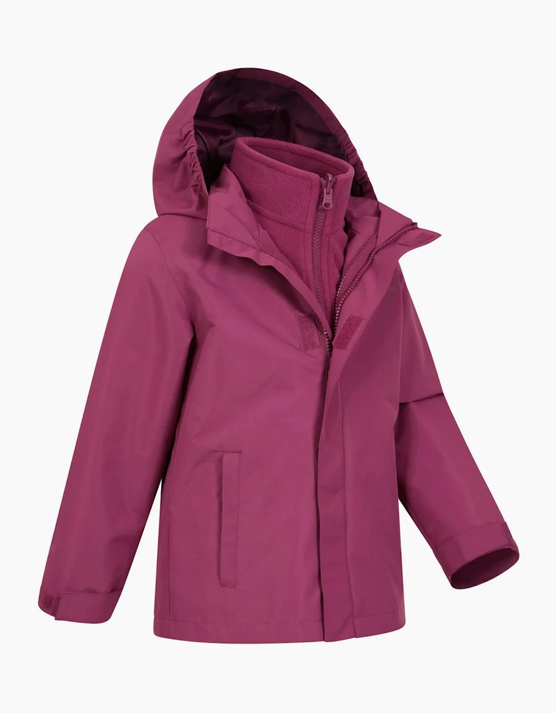 Mountain Warehouse Childrens/Kids Fell 3 in 1 Water Resistant Jacket