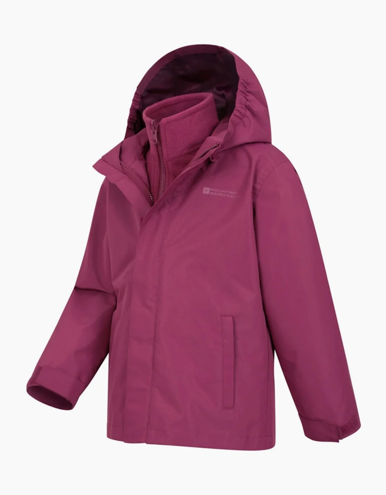 Mountain Warehouse Childrens/Kids Fell 3 in 1 Water Resistant Jacket