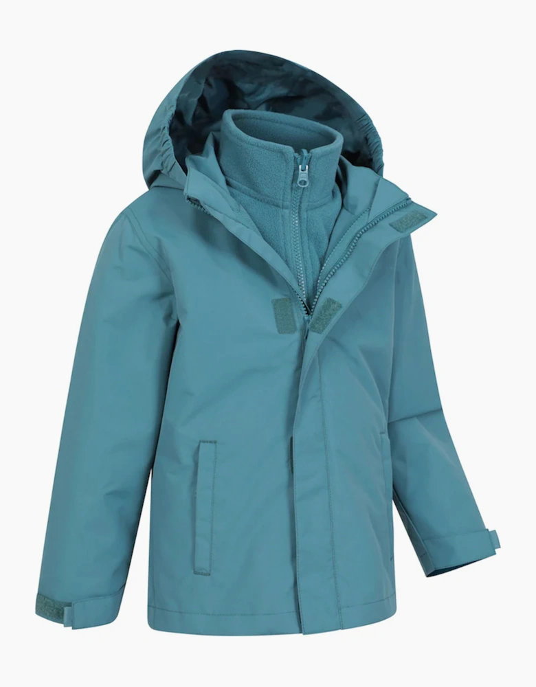 Mountain Warehouse Childrens/Kids Fell 3 in 1 Water Resistant Jacket