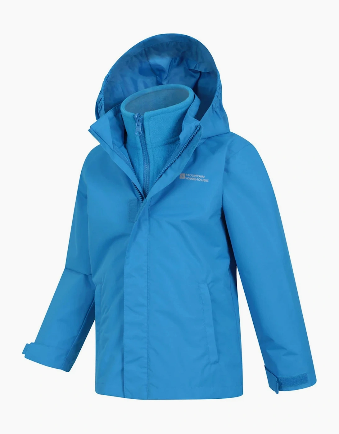 Mountain Warehouse Childrens/Kids Fell 3 in 1 Water Resistant Jacket, 5 of 4
