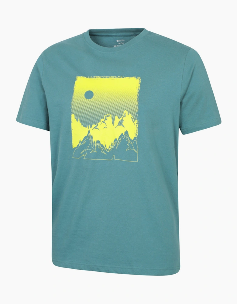 Mountain Warehouse Mens Sunrise Organic T-Shirt