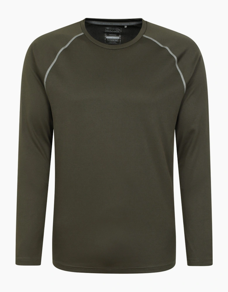 Mountain Warehouse Mens Endurance Long-Sleeved T-Shirt