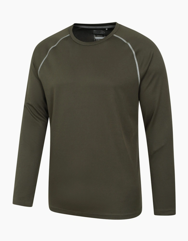 Mountain Warehouse Mens Endurance Long-Sleeved T-Shirt