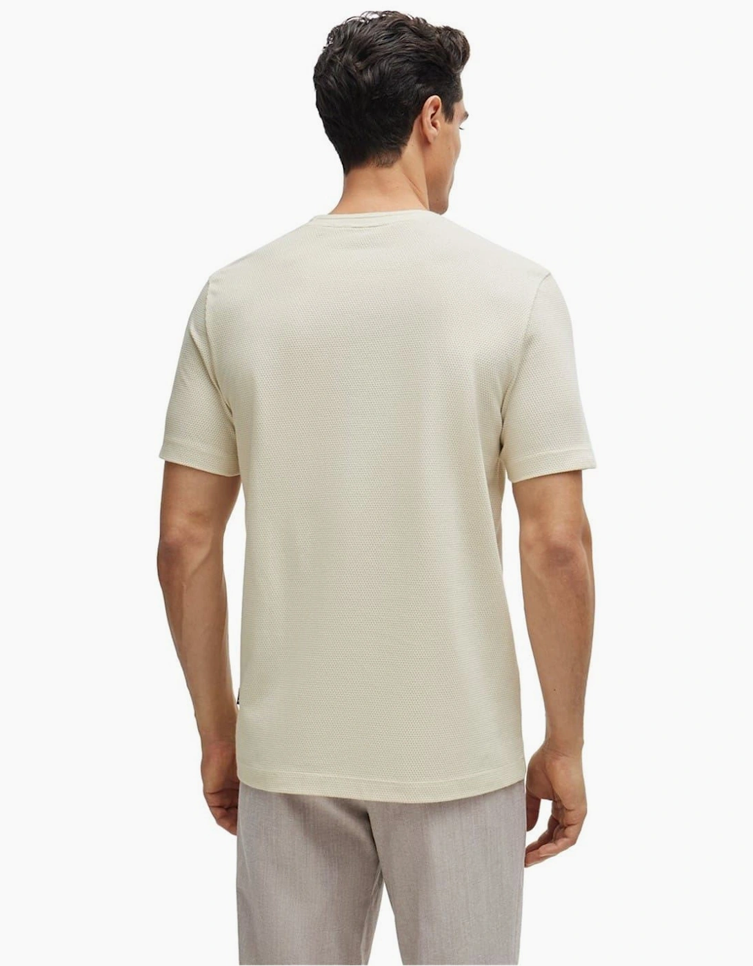 Tiburt Bubble Structure Cotton T-Shirt