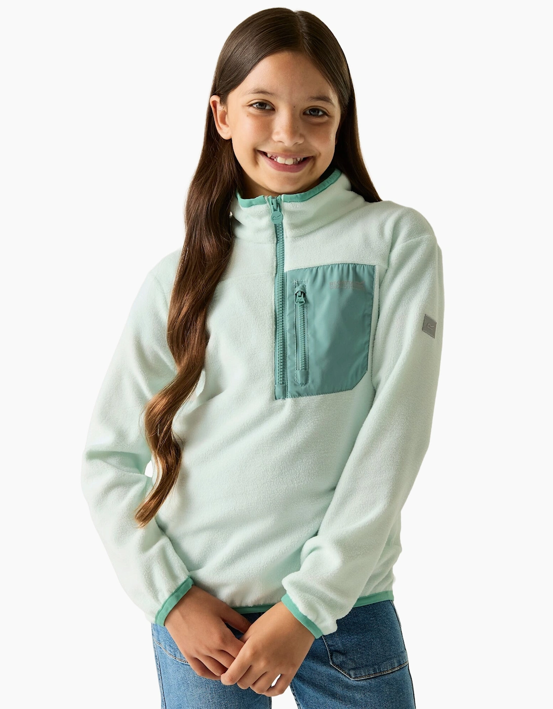 Regatta Childrens/Kids Frankie Half Zip Fleece Top