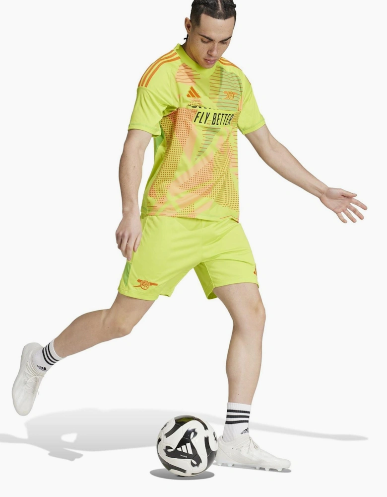 Arsenal Goalkeeper Shorts 2024 2025 Adults