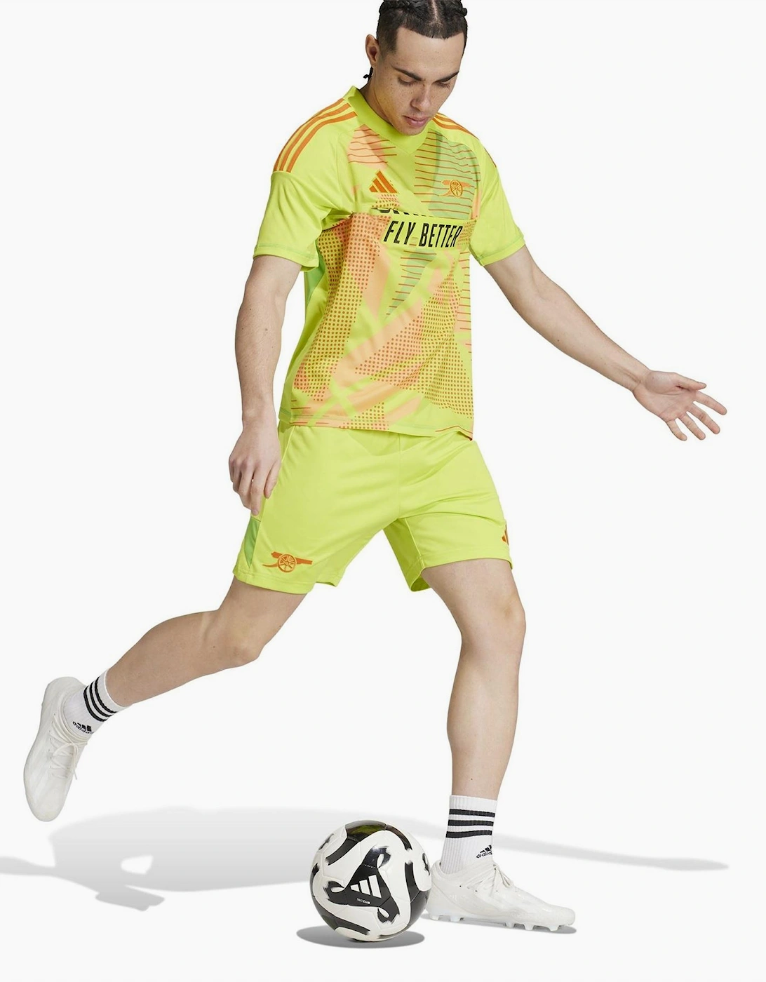 Arsenal Goalkeeper Shorts 2024 2025 Adults
