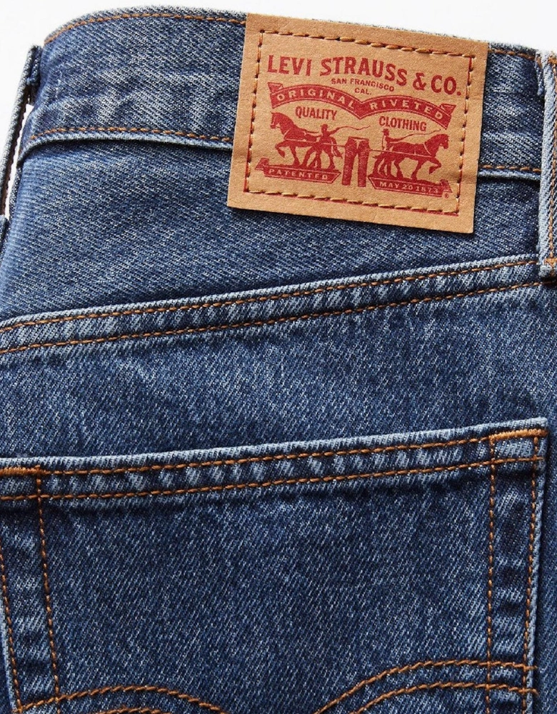 Baggy High Rise Five Pocket Jeans