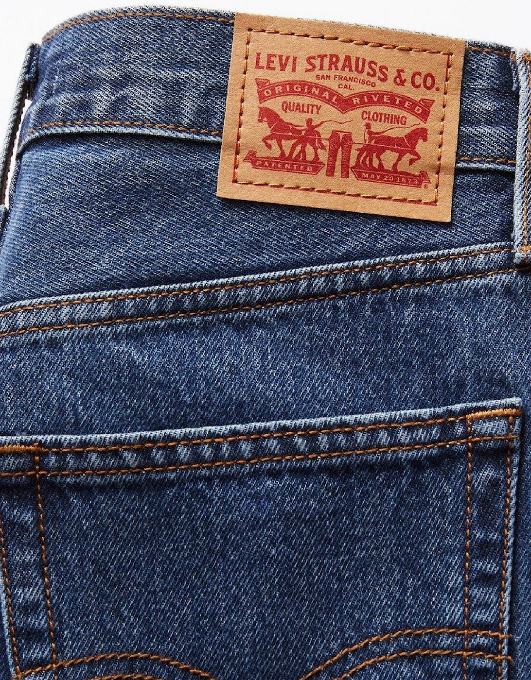 Baggy High Rise Five Pocket Jeans