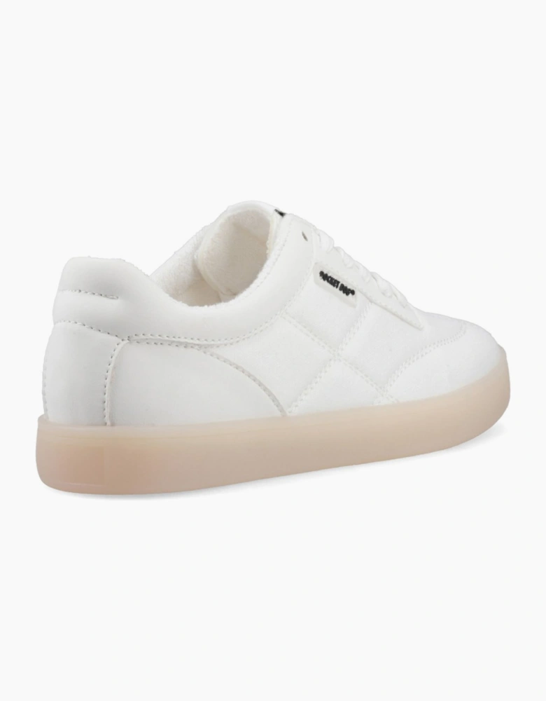 Kitty Canvas PU Womens Trainers