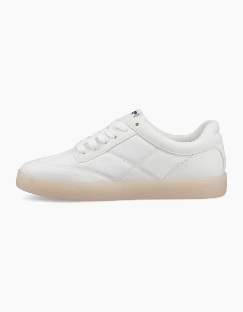 Kitty Canvas PU Womens Trainers