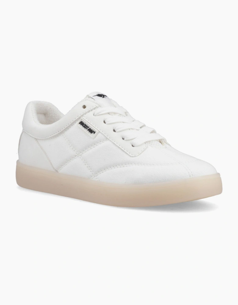 Kitty Canvas PU Womens Trainers